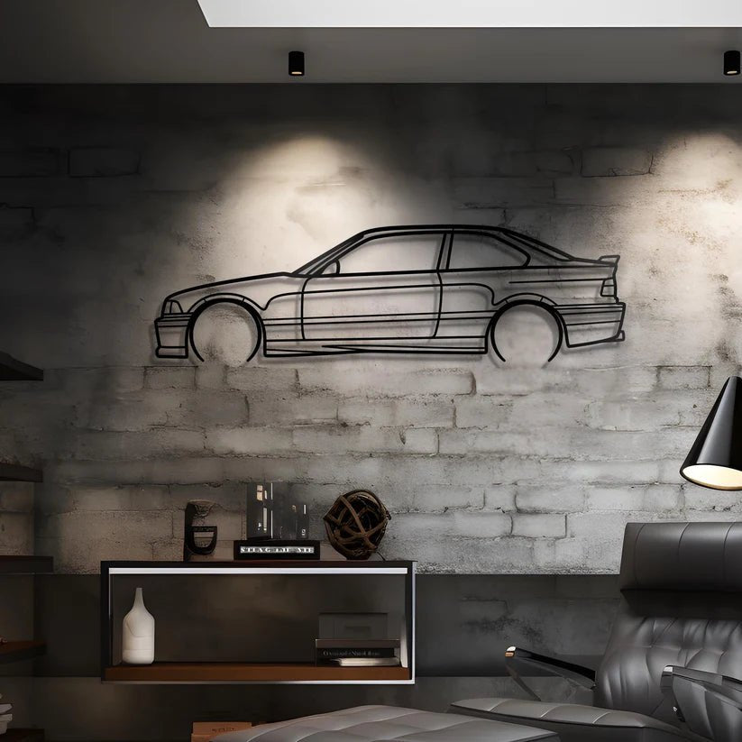 Hout - Decor 1990 E36 M3 Silhouette - Hout - Decor