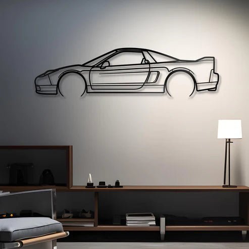 Hout - Decor 1992 NSX - R Silhouette - Hout - Decor