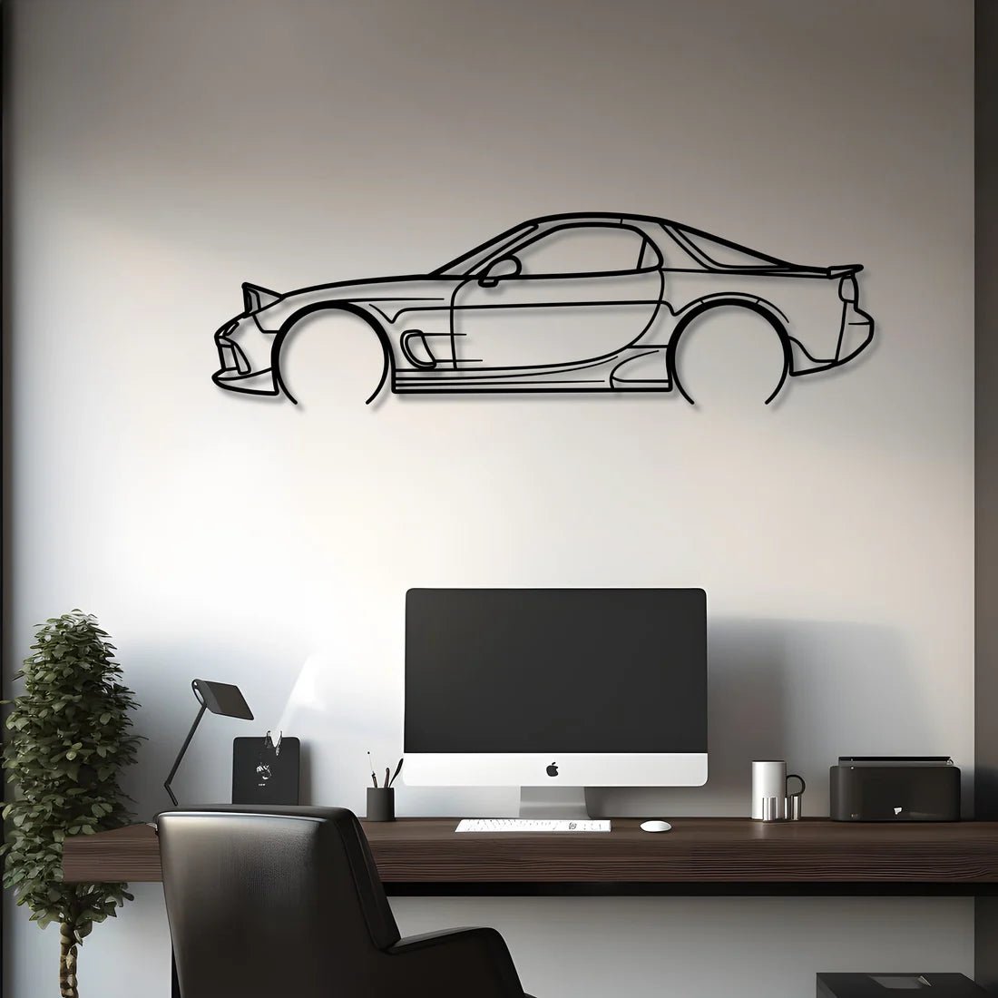 Hout - Decor 1993 FD RX - 7 Silhouette - Hout - Decor