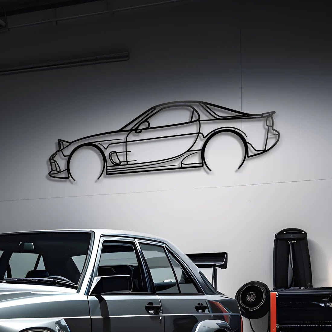 Hout - Decor 1993 FD RX - 7 Silhouette - Hout - Decor