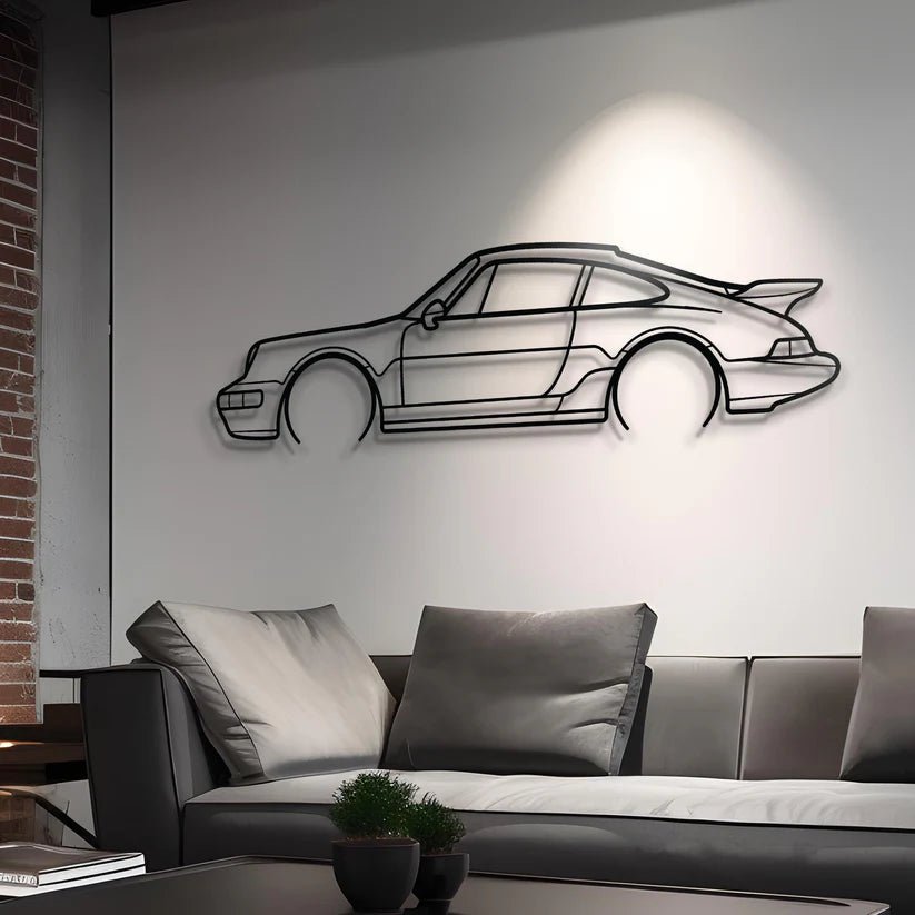 Hout - Decor 1994 911 (964) Carrera Silhouette - Hout - Decor