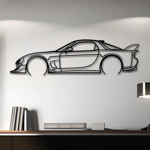 Hout - Decor 1994 RX - 7 Kit Silhouette - Hout - Decor