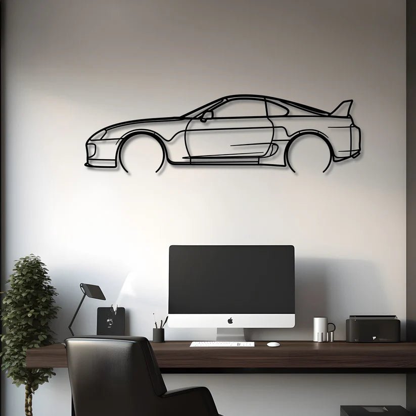 Hout - Decor 1998 Supra MK4 Silhouette - Hout - Decor