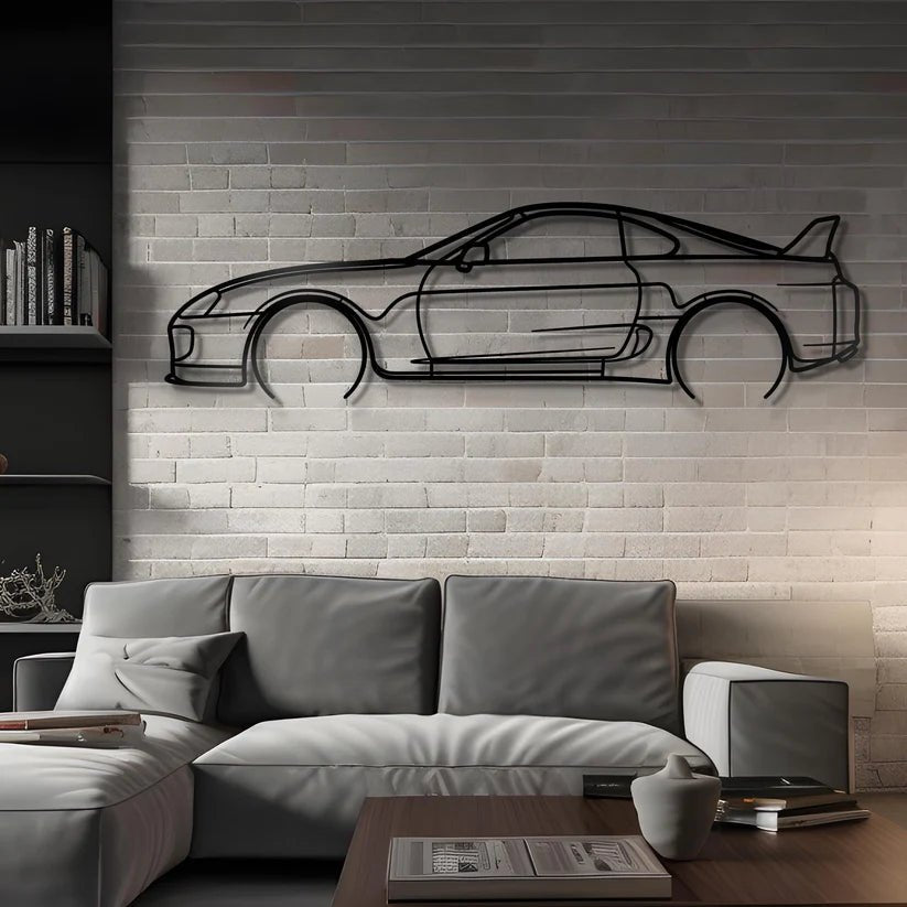 Hout - Decor 1998 Supra MK4 Silhouette - Hout - Decor