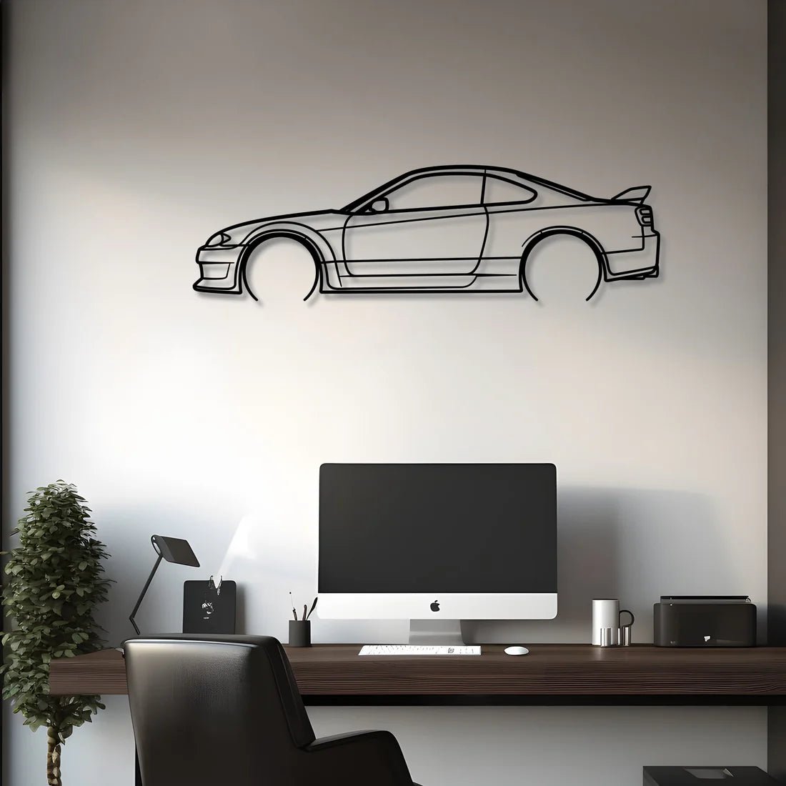 Hout - Decor 1999 Silvia S15 Silhouette - Hout - Decor