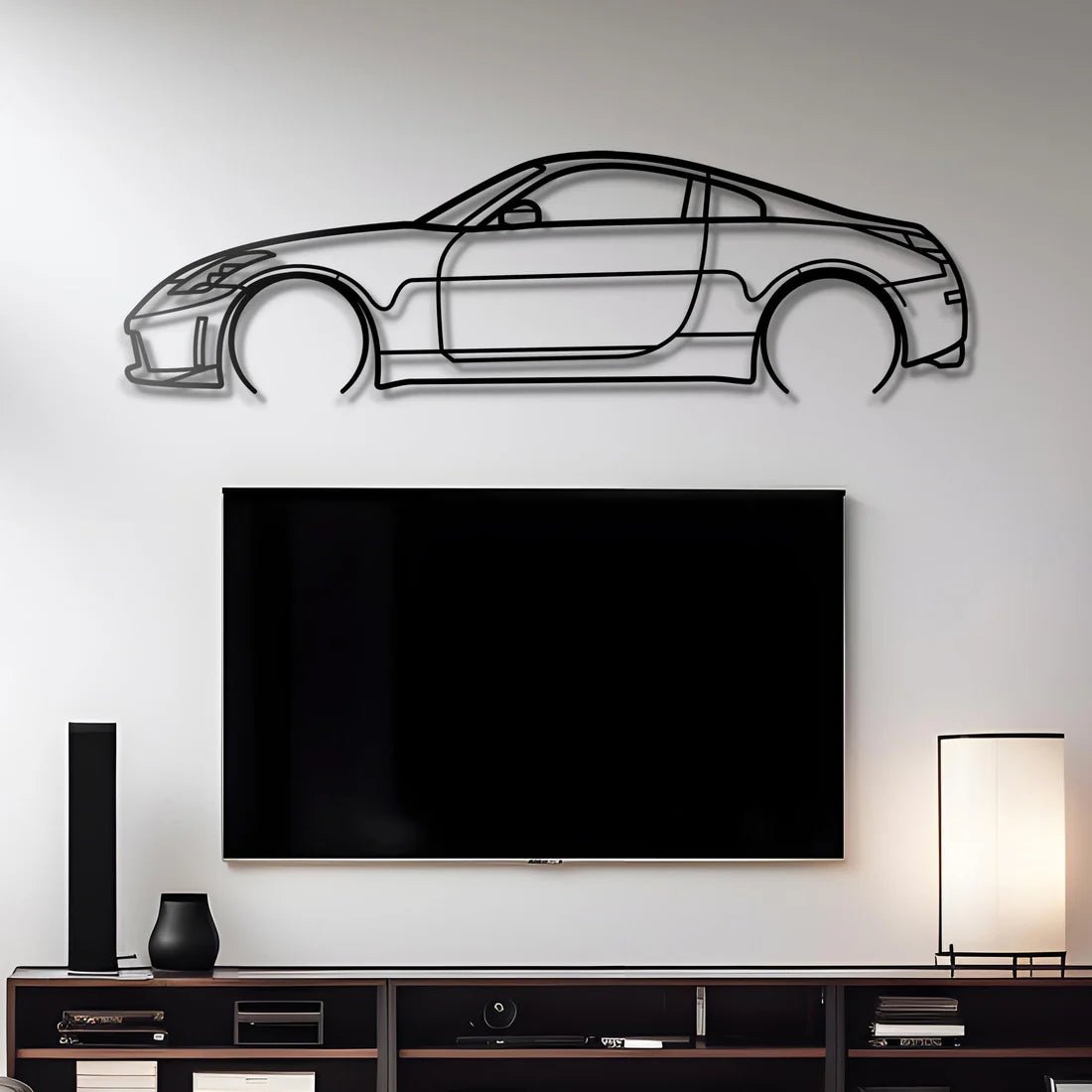 Hout - Decor 2005 350Z Silhouette - Hout - Decor