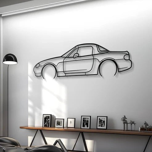 Hout - Decor 2005 Miata MX - 5 NB Silhouette - Hout - Decor