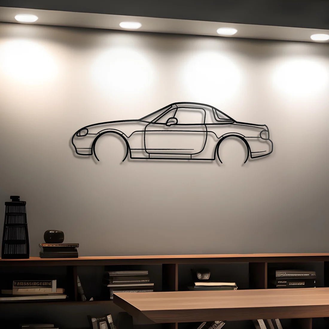 Hout - Decor 2005 Miata MX - 5 NB Silhouette - Hout - Decor