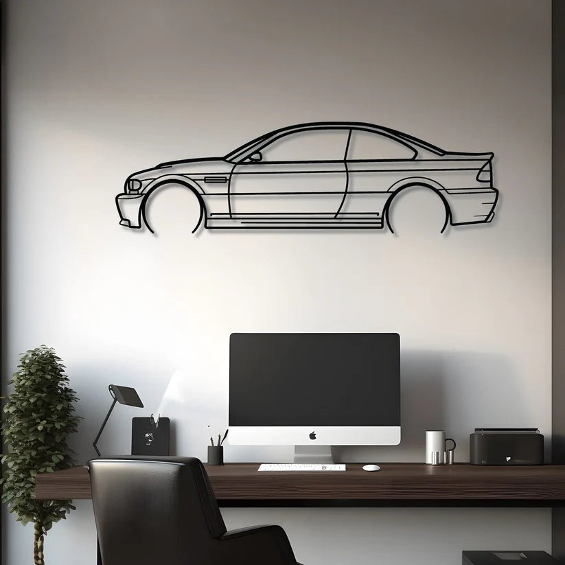 Hout - Decor 2006 E46 M3 Silhouette - Hout - Decor