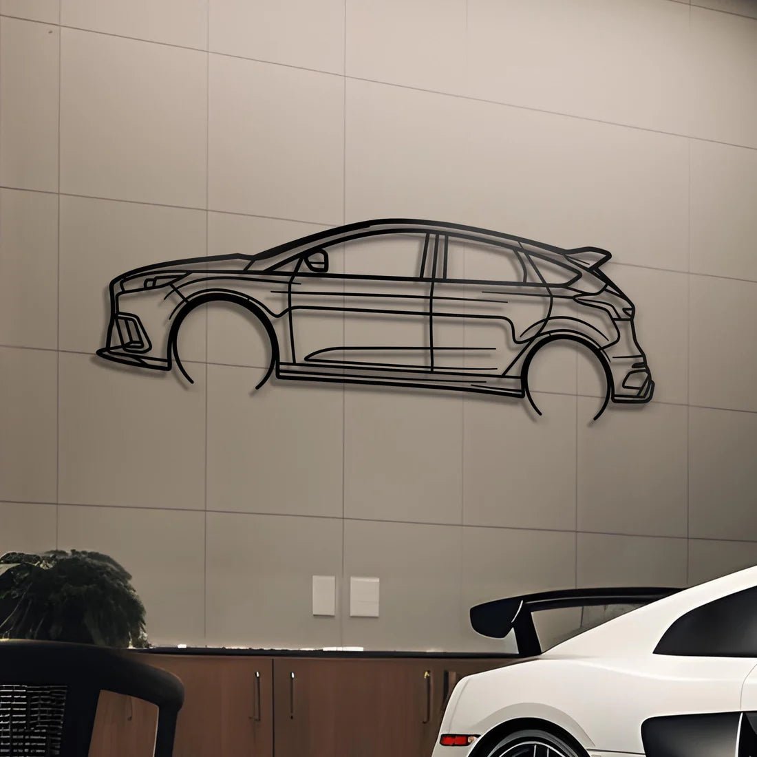 Hout - Decor 2017 Focus RS Silhouette - Hout - Decor