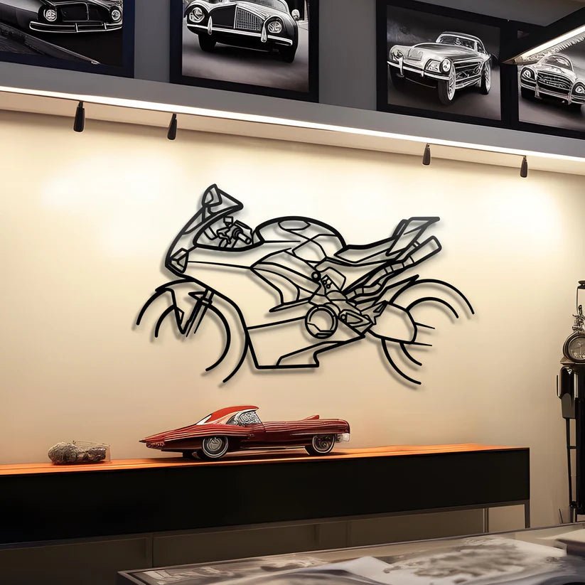 Hout - Decor 2018 Panigale V4 Silhouette - Hout - Decor