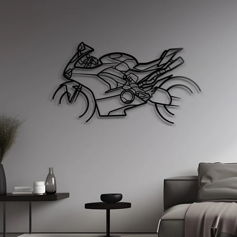 Hout - Decor 2018 Panigale V4 Silhouette - Hout - Decor