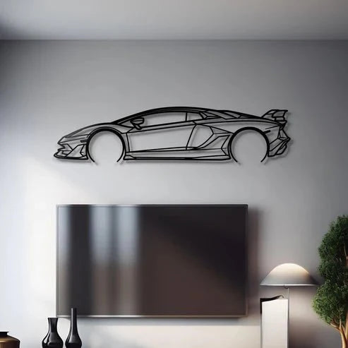 Hout-Decor 2020 Aventador SVJ Silhouette