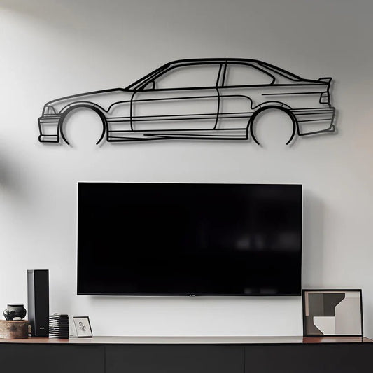 Hout - Decor 1990 E36 M3 Silhouette - Hout - Decor