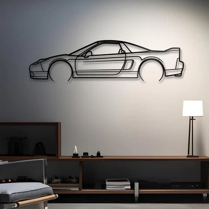 Hout - Decor 1992 NSX - R Silhouette - Hout - Decor