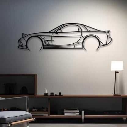 Hout - Decor 1993 FD RX - 7 Silhouette - Hout - Decor
