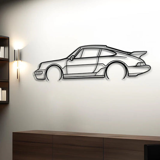 Hout - Decor 1994 911 (964) Carrera Silhouette - Hout - Decor