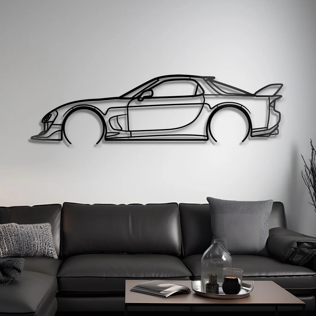 Hout - Decor 1994 RX - 7 Kit Silhouette - Hout - Decor