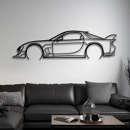 Hout - Decor 1994 RX - 7 Kit Silhouette - Hout - Decor