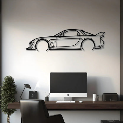 Hout - Decor 1994 RX - 7 Kit Silhouette - Hout - Decor