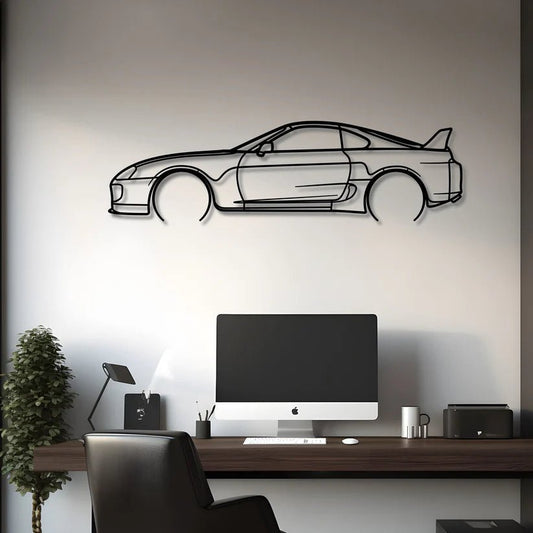 Hout - Decor 1998 Supra MK4 Silhouette - Hout - Decor