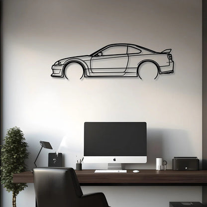 Hout - Decor 1999 Silvia S15 Silhouette - Hout - Decor