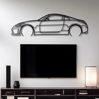 Hout - Decor 2005 350Z Silhouette - Hout - Decor