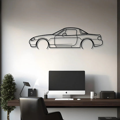 Hout - Decor 2005 Miata MX - 5 NB Silhouette - Hout - Decor