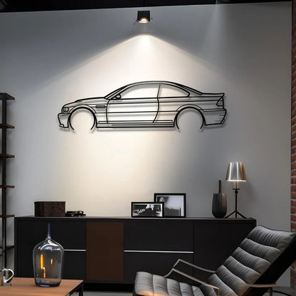 Hout - Decor 2006 E46 M3 Silhouette - Hout - Decor