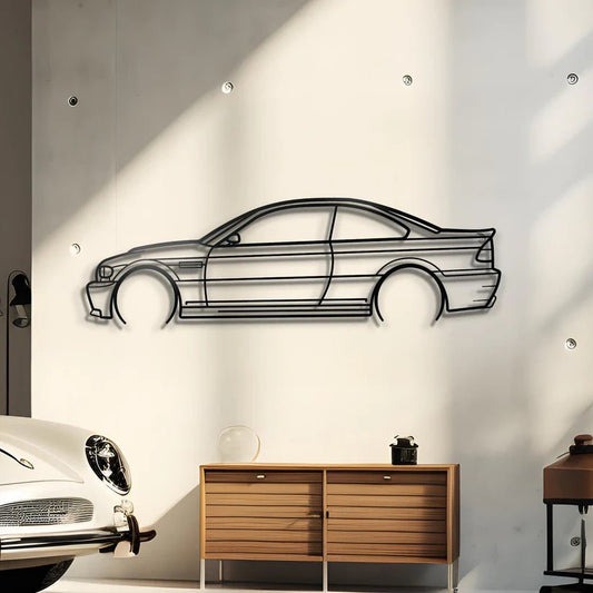 Hout - Decor 2006 E46 M3 Silhouette - Hout - Decor