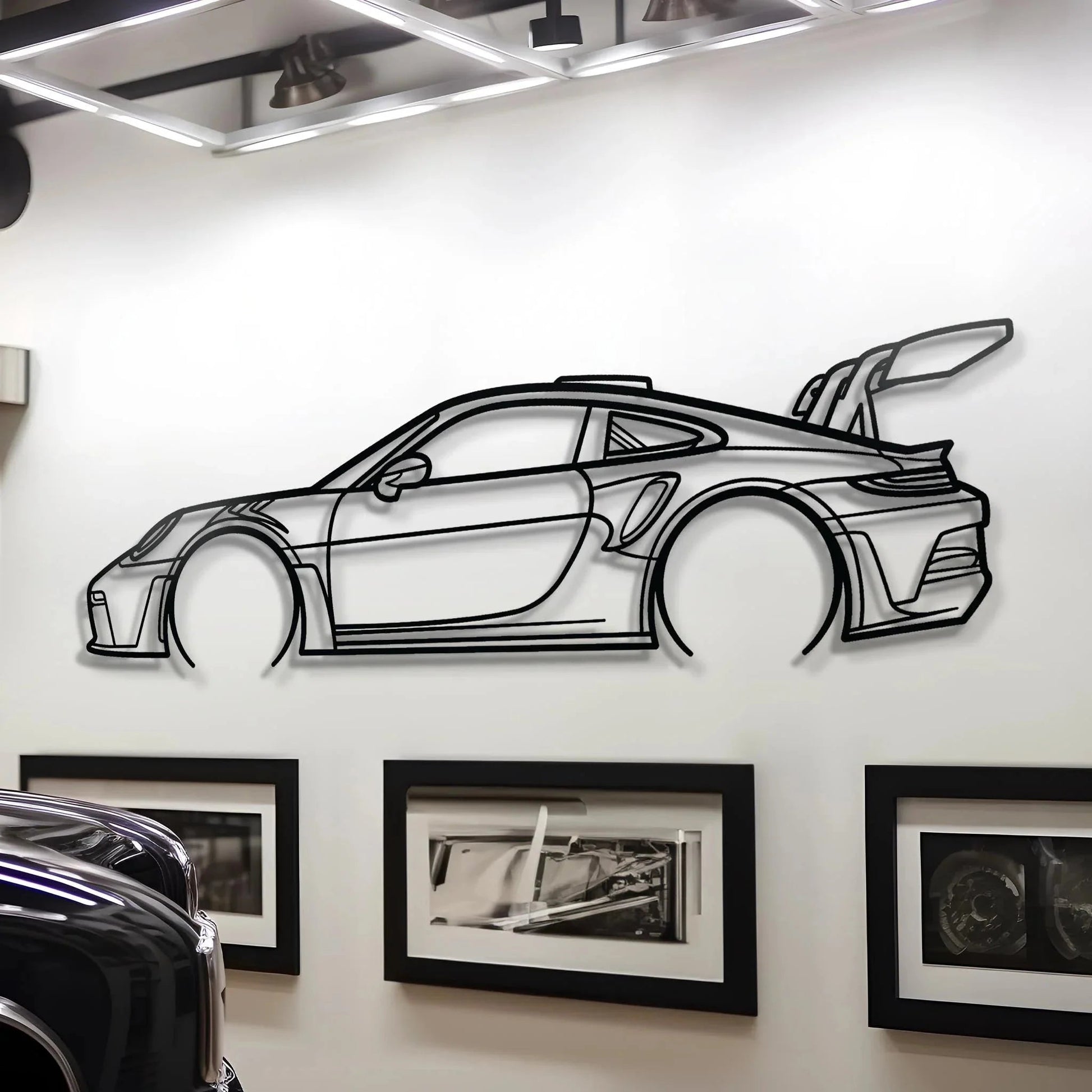 Hout - Decor 2023 911 (992) GT3 RS Silhouette - Hout - Decor
